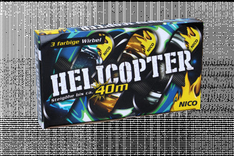 Helicopter, 3er Set Feuervögel